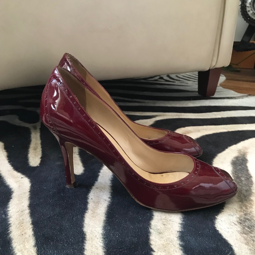 Kate Spade - Giselle Ruby Patent Heels - Size 10